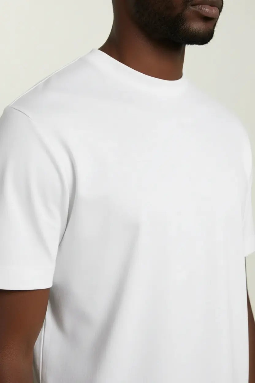 T-shirt Blanc Cristal